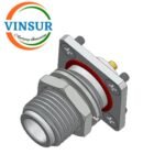 VSW-111114A -- RF CONNECTOR - 50OHMS ,N FEMALE,STRAIGHT ,4-HOLE FLANGE MOUNT 5MM EXTENDED TEFLON PCB MOUNT - Image 3