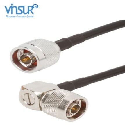 N-type Straight Male to N-type Right Angle Male for LMR-240 Cable Assembly