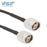 N-type Straight Male to N-type Straight Male for RG-58 Cable Assembly