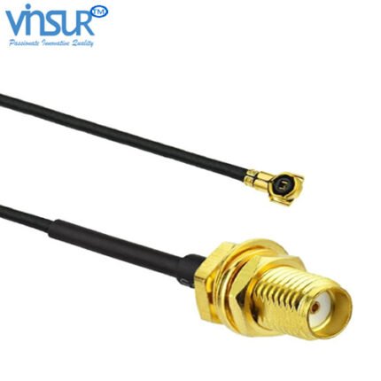 SMA Female Straight Bulkhead to U.FL 1.13mm Cable Assembly 61422ND45N2Q