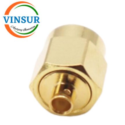 VSW-1151193C-27G -- RF CONNECTOR - 50OHMS , SMA MALE , STRAIGHT , SOLDER TYPE , RG405(0.86) CABLE