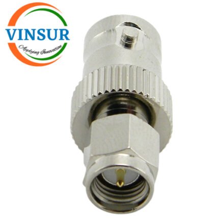 VSW-41410321-AD -- RF ADAPTER - 50 OHMS, BNC FEMALE TO SMA MALE STRAIGHT ADAPTER