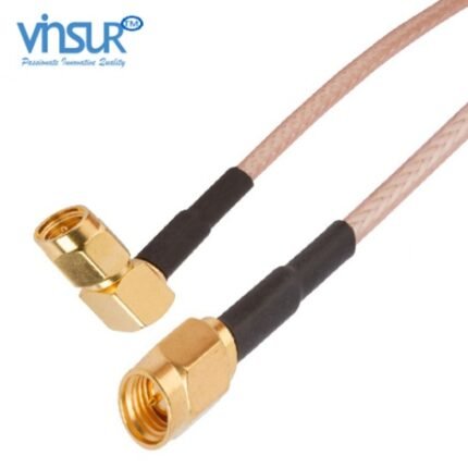 SMA Right Angle Male to SMA Straight Male RG-316 Cable Assembly