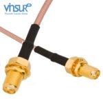 SMA Straight Bulkhead Female to SMA Straight Bulkhead Female RG-316 Cable Assembly