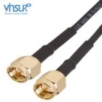 SMA Straight Male to SMA Straight Male RG-174 Cable Assembly