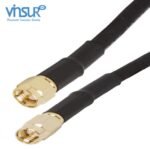 SMA Straight Male to SMA Straight Male RG-58 Cable Assembly