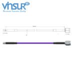 SMA To N Male Testing Cable  VSW-TCA-NSMA-18-L5