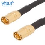 SMB Straight Male to SMB Straight Male RG-58 Cable Assembly