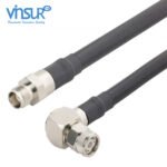 TNC Right Angle Male to TNC Straight Male LMR-400 Cable Assembly