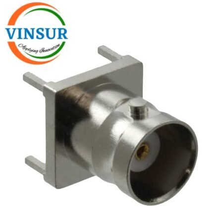 VSW-11321940-4G-- RF CONNECTOR - 50OHMS , BNC FEMALE THROUGH HOLE SOLDER TYPE CONNECTOR