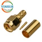 VSW-11511015-CN -- RF CONNECTOR - 50 OHMS , SMA MALE , STRAIGHT , CRIMP TYPE ,LMR200 CABLE