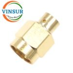 1151193D-55-- RF CONNECTOR - 50OHMS , SMA MALE , STRAIGHT , SOLDER TYPE , FOR RG402(.141) CABLE - Image 2