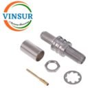 VSW-11521116 -- RF CONNECTOR - 50OHMS , SMA FEMALE , STRAIGHT , BULK HEAD,CRIMP TYPE , LMR240 CABLE