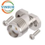 VSW-115213FE-- RF CONNECTOR - 50 OHMS, SMA FEMALE PCB-MOUNT SCREW TYPE CONNETORS