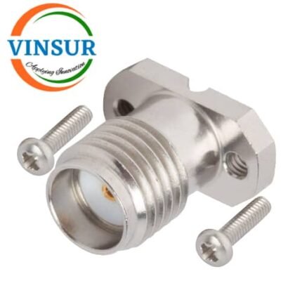 VSW-115213FE-- RF CONNECTOR - 50 OHMS, SMA FEMALE PCB-MOUNT SCREW TYPE CONNETORS