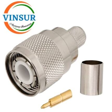VSW-11E11917-- RF CONNECTOR-50 OHMS,HN-TYPE MALE STRAIGHT CRIMP TYPE FOR LMR-400 CABLE