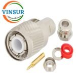 VSW-11E11927-- RF CONNECTOR-50 OHMS,HN-TYPE MALE STRAIGHT CLAMP TYPE FOR LMR-400 CABLE