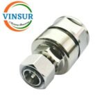 VSW-11J1192A -- RF CONNECTOR - 50OHMS , 4.3-10 MALE , STRAIGHT , CLAMP TYPE , 7/8” CABLE