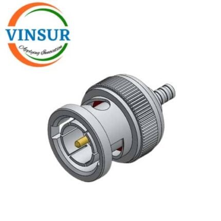 VSW-12311014-12 -- RF CONNECTOR - 75 OHMS ,  BNC MALE , STRAIGHT , CRIMP TYPE , RG316, RG174, RG188, LMR100 CABLE