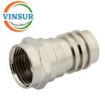 VSW-12B1101H -- RF CONNECTOR - 75 OHMS , F-TYPE MALE , STRAIGHT , CRIMP TYPE , RG59, RG62, RG71 CABLE