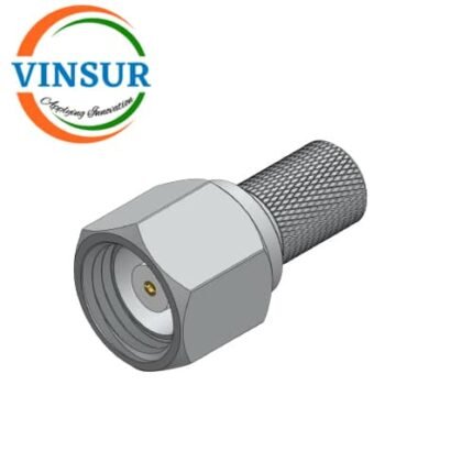 VSW-12F2101H-- RF CONNECTOR - 75 OHMS , SMC FEMALE , STRAIGHT , CRIMP TYPE , RG59 CABLE