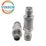 VSW-2.4-FS-SMA-FS-AD -- RF ADAPTERS - 50 OHMS 2.4MM FEMALE STRAIGHT TO SMA FEMALE STRAIGHT ADAPTER