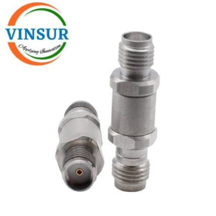 VSW-2.4-FS-SMA-FS-AD -- RF ADAPTERS - 50 OHMS 2.4MM FEMALE STRAIGHT TO SMA FEMALE STRAIGHT ADAPTER