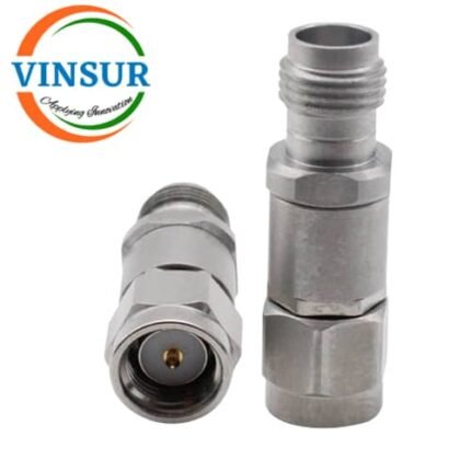 VSW-2.4-FS-SMA-MS-AD -- RF ADAPTERS - 50 OHMS 2.4MM FEMALE STRAIGHT TO SMA MALE STRAIGHT ADAPTER