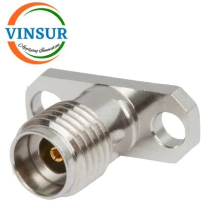 VSW-2H-PMC-2.92MM -- RF CONNECTOR - 50OHMS , 2.92MM FEMALE , STRAIGHT, 2-HOLE FLANGE PANEL MOUNT CONNECTOR
