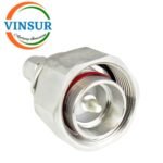 VSW-41G10411-ADP -- RF ADAPTER - 50 OHMS, 4.3-10 MALE STRAIGHT TO SMA MALE STRAIGHT ADAPTER
