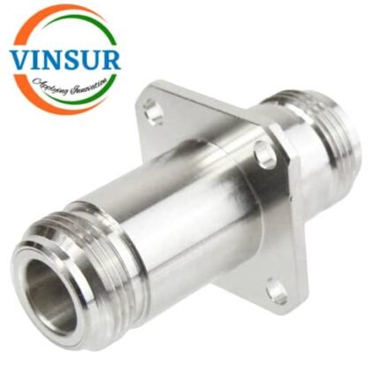 VSW-41120121-ADP -- RF ADAPTERS - 50OHMS , N FEMALE , STRAIGHT , TO N FEMALE STARIGHT 4-HOLE FLANGE ADAPTERS