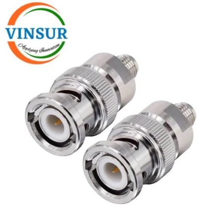 VSW-41410421-AD -- RF ADAPTER - 50 OHMS, BNC  MALE TO SMA FEMALE STRAIGHT ADAPTER