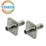 VSW-41424421-18G -- RF ADAPTER - 50 OHMS, SMA FEMALE TO SMA FEMALE STRAIGHT 4-HOLE FLANGE ADAPTER