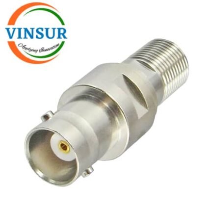 VSW-41B2103210-AD -- RF ADAPTER - 50 OHMS,F-TYPE, FEMALE, STRAIGHT,TO BNC,FEMALE,STRAIGHT,ADAPTER