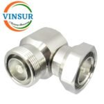 VSW-41F20F12-ADP -- RF ADAPTER - 50 OHMS, 7-16 MALE TO 7-16 FEMALE RIGHT ANGLE ADAPTER