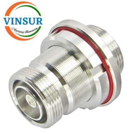 VSW-41F21F21-ADP -- RF ADAPTER - 50 OHMS, 7-16 FEMALE BULKHEAD TO 7-16 FEMALE BULKHEAD STRAIGHT ADAPTER