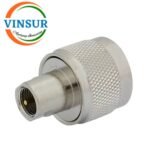 VSW-41L1101110-AD -- RF ADAPTER - 50 OHMS,FME,MALE,STRAIGHT TO N,MALE,STRAIGHT,ADAPTER