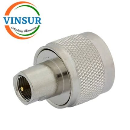 VSW-41L1101110-AD -- RF ADAPTER - 50 OHMS,FME,MALE,STRAIGHT TO N,MALE,STRAIGHT,ADAPTER