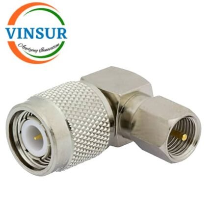 VSW-41L1102120-AD --  RF ADAPTER - 50 OHMS,FME,MALE, STRAIGHT, TO, TNC, MALE , RIGHT ANGLE ADAPTER