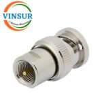 VSW-41L1103110-AD --  RF ADAPTER - 50 OHMS,FME,MALE, STRAIGHT, TO, BNC, MALE , STRAIGHT, ADAPTERS