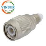 VSW-41L2102110-AD --  RF ADAPTER - 50 OHMS,FME,FEMALE, STRAIGHT, TO, TNC, MALE , STRAIGHT ADAPTER