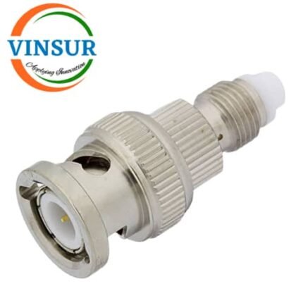 VSW-41L2103110-AD --  RF ADAPTER - 50 OHMS,FME,FEMALE, STRAIGHT, TO, BNC, MALE , STRAIGHT ADAPTER