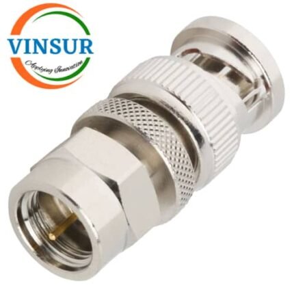 VSW-42B1103110-AD -- RF ADAPTER - 75 OHMS,F TYPE,MALE,STRAIGHT, TO BNC,MALE,STRAIGHT,ADAPTERS