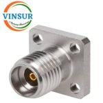 VSW-4H-PMC-2.92MM -- RF CONNECTOR - 50OHMS , 2.92MM FEMALE , STRAIGHT, 4-HOLE FLANGE PANEL MOUNT CONNECTOR