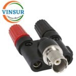 VSW-BNC-F-BDP -- RF CONNECTOR - 50OHMS , BNC FEMALE TO BINDING POST