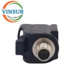 VSW-FAKRA-FS-58A -- RF CONNECTOR - 50 OHMS FAKRA SMB FEMALE STRAIGHT CRIMP TYPE FOR RG 58 CABLE(Black) - Image 3