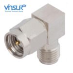 RF Adapters - Between Series Adapter, 1.85mm Plug To 2.92mm Jack PART NO:-VSW-MF-RA-2.92P-40G-AD