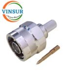 VSW-NMS-CR-300 -- RF CONNECTOR - 50 OHMS , N MALE , STRAIGHT , CRIMP TYPE , LMR-300 CABLE