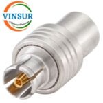 VSW-PSMP-FS-85 -- RF CONNECTORES - 50 OHMS, PSMP FEMALE STRAIGHT SOLDER TYPE FOR RG 0.085 CABLE