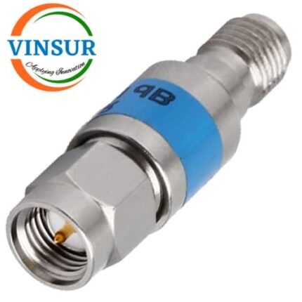 VSW-SMA-MF-30dB-PAT -- RF Attenuator - SMA Male to SMA Female 30dB DC-6Ghz Pencil Attenuator
